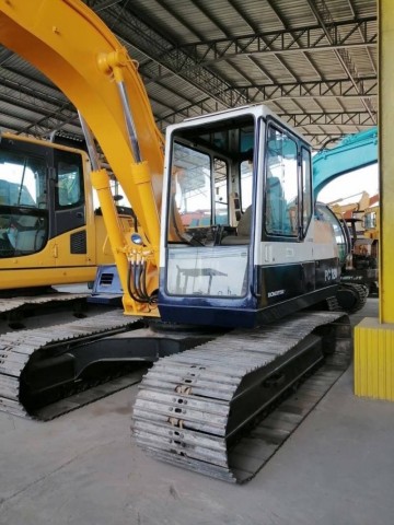 รถแบคโฮ​ KOMATSU PC120-5 เก่านอก