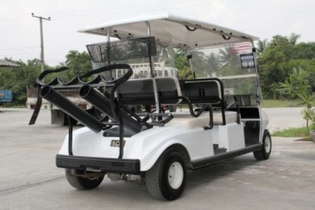 รถกอล์ฟไฟฟ้า Club Car 4 ที่นั่ง มือสอง นำเข้าจากญี่ปุ่น