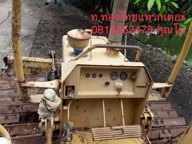 Komatsu D20 รถดันดิน เครื่องปั๊มแรงดี ตรวจเช็คเครื่องยนต์ให้ เปลี่ยนถ่ายน้ำมันเครื่อง และเปลี่ยนกรอง