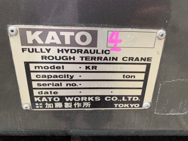 ขายรถเครน KATO KR10ML-II Y.2001 เก่าญี่ปุ่น รถนอก..ขายถูก