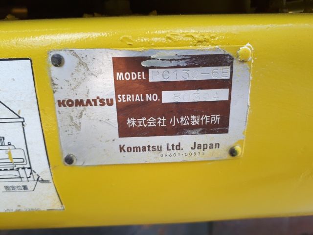 ขายรถแมคโค KOMATSU PC130-6 สภาพสวยพร้อมใช้งาน รถนอก..ขายถูก