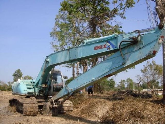 ขายรถแบคโฮ KOBELCO SK-200 MARK V Super Long บูมยาว