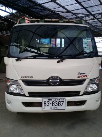 รถหกล้อกระบะคาร์โก HINO Expert300 เครื่อง 150 แรงม้า