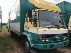 ขายรถหกล้อ ISUZU ROCKY195 รหัส FTR32NR เครื่อง 195 แรง จดทะเบียนปี2539 กระบะยาว 7.2 เมตร