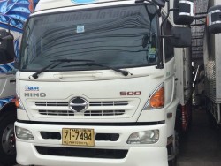 รถหกล้อตู้10บาน HINO MEGA500 เครื่อง 212 แรง ตู้แห้งยาว 7.2 เมตร