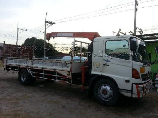 ขาย Hino MEGA FG 6 ล้อติดเครน Unic 3ตัน3ปลอก ปี47