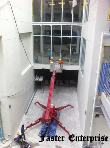 สไปเดอร์ลิฟท์ (Spider Lift ) น้ำหนักเบา หน้างานที่จำกัดในเรื่องพื้นที่การรับน้ำหนัก