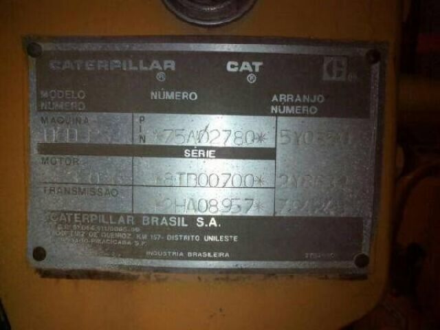 รถดันดิน CATERPILLAR D6D PS รถนอกนำเข้า