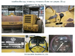 รถบดสั่นสะเทือน Sakai SV500D Sn.VSV4D10315 ปี 96 /T.081-3062283