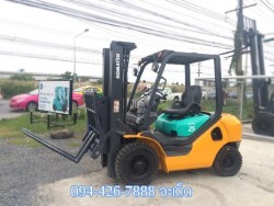 ขาย KOMATSU FD25-16(รุ่นล่าสุด) 2.5ตัน4.7เมตร ฮิ๊งฟอล์คงาคว่ำหงาย ดีเซล4D94LE เกียร์ธรรมดา พร้อมใช้งาน 094-4267888 จะเด็ด