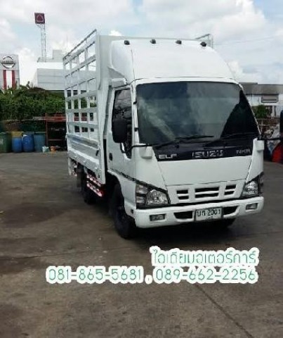 รถบรรทุกราคาถูก ยี่ห้อ ISUZU-NKR รถจดประกอบทะเบียนถูกต้อง