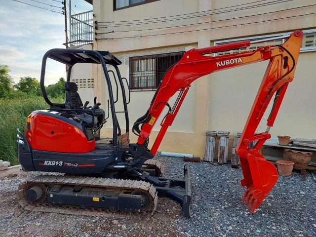 KUBOTA KX91-3S2 ปี59 เก็บงานแล้ว เข้ามาลองระบบได้ทุกวัน