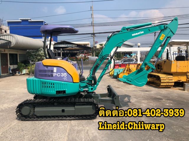 ขายรถkomatsu pc35mr-1 081-402-3939