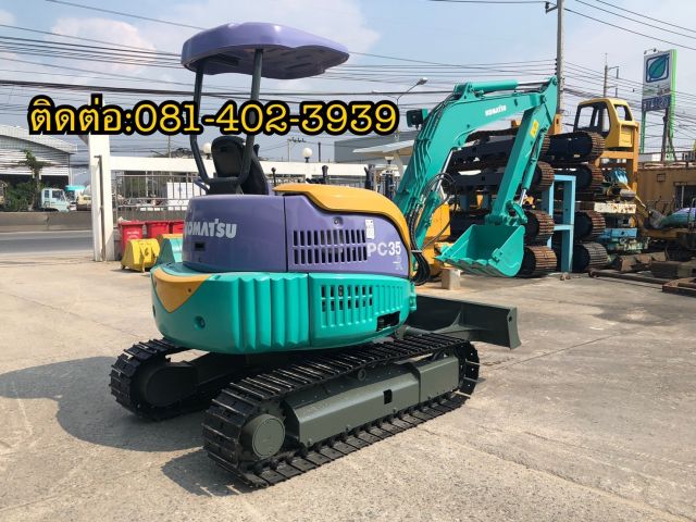 ขายรถkomatsu pc35mr-1 081-402-3939