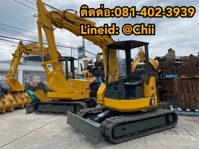 ขายรถkomatsu pc38uu เก่านอกสวยๆ