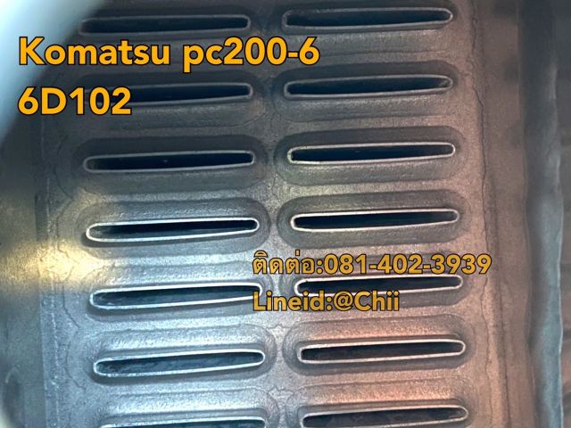 หม้อน้ำ pc200-6 6d102 komatsu ขายอะไหล่แบคโฮ 0814023939