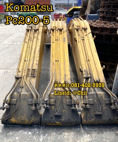 บูม pc200-5 komatsu ขายอะไหล่แบคโฮ 0814023939