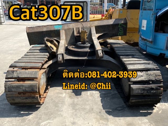 ช่วงล่าง cat307B เก่านอก สวยๆ ขายอะไหล่แบคโฮ 0814023939