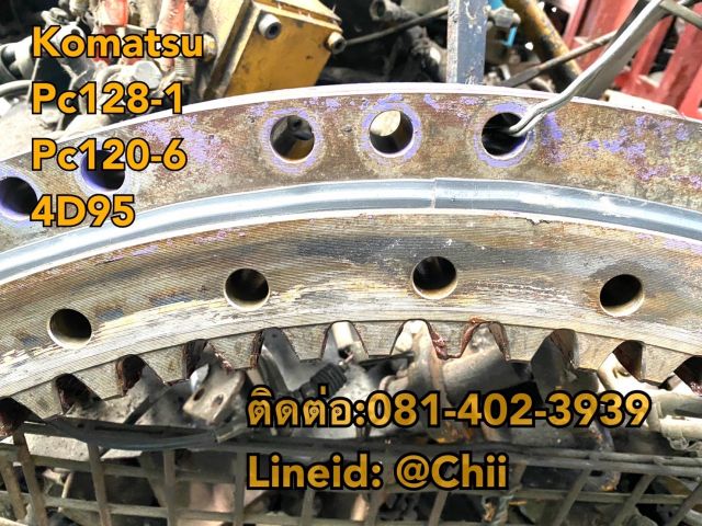 เอวสวิง pc128-1 pc120-6 4d95 komatsu ขายอะไหล่แบคโฮ 0814023939