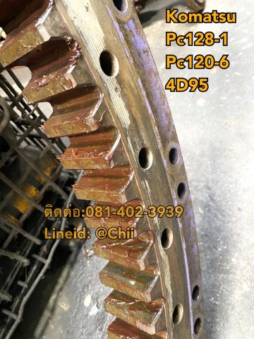 เอวสวิง pc128-1 pc120-6 4d95 komatsu ขายอะไหล่แบคโฮ 0814023939