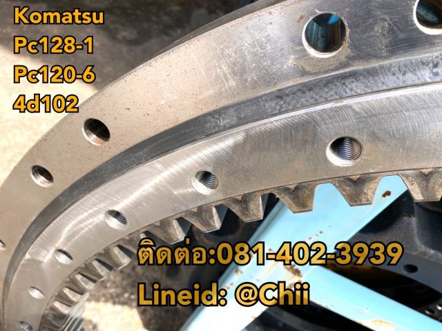 เอวสวิง pc128-1 pc120-6 4d102 komatsu ขายอะไหล่แบคโฮ 0814023939