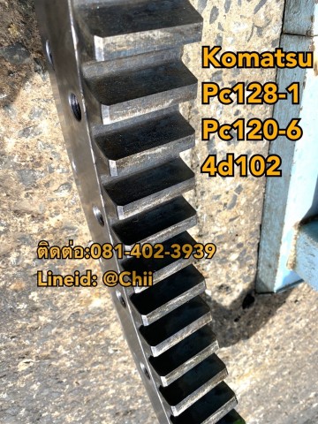 เอวสวิง pc128-1 pc120-6 4d102 komatsu ขายอะไหล่แบคโฮ 0814023939