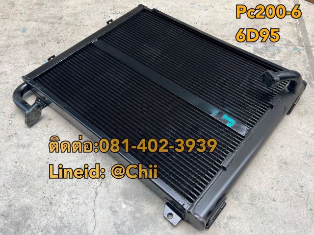 คูเลอร์ไฮดรอลิค pc200-6 6d95 komatsu ขายอะไหล่แบคโฮ บางนา บางพลี สมุทรปราการ