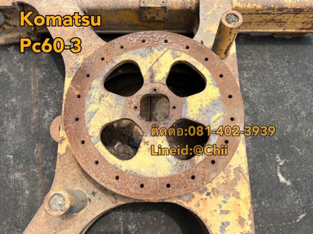 เฟรมล่าง pc60-3 komatsu ขายอะไหล่แบคโฮ บางนา บางพลี สมุทรปราการ