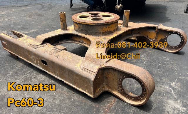 เฟรมล่าง pc60-3 komatsu ขายอะไหล่แบคโฮ บางนา บางพลี สมุทรปราการ