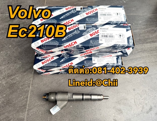 หัวฉีด volvo Ec210B ขายอะไหล่แบคโฮ บางนา