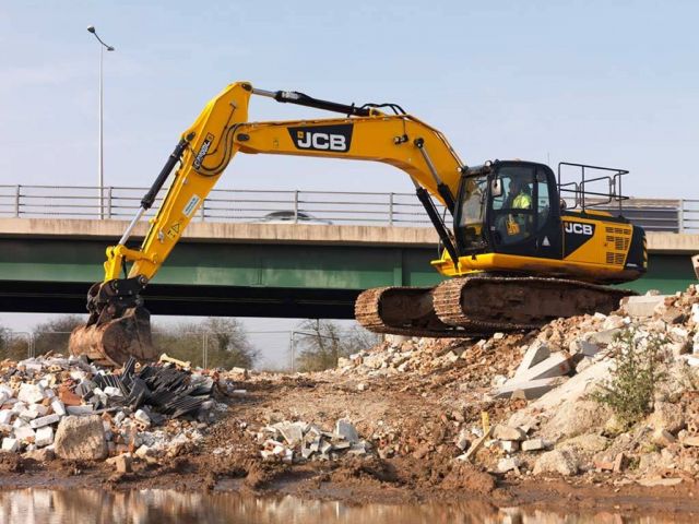 บริการให้เช้า รถ JCB รถตักหน้า ขุดหลัง รถขุดตีนตะขาบ ( แบคโฮ )