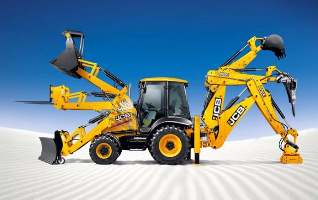 บริการให้เช้า รถ JCB รถตักหน้า ขุดหลัง รถขุดตีนตะขาบ ( แบคโฮ )