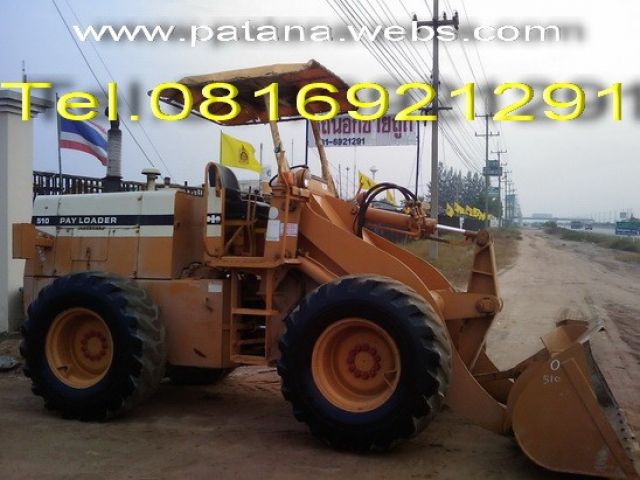 komatsu รถตัก510 กรองเดี่ยว สภาพสวยจัด โทร.081-6921291,034-886118 www.patanamachines.com