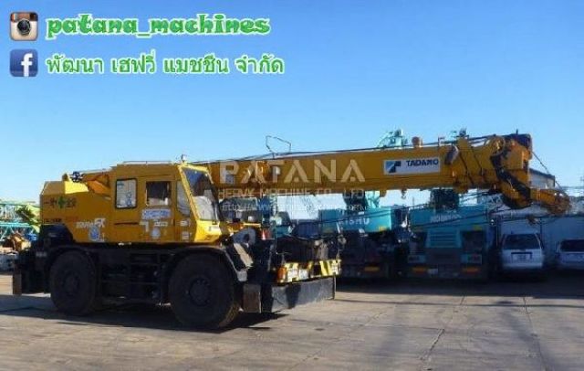 รถเครน TR250M-5 TADANO Rough Terrain Crane สินค้าสั่งจองจากญี่ปุ่น สนใจติดต่อ0816921291,034886118 www.patanamachine.com