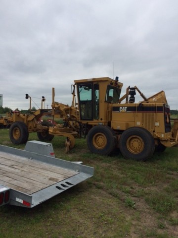 รถเกรด Caterpillar 140H #2ZK02501 ปี 1997 14,269ชม. นำเข้าจาก USA ไม่เคยใช้ในไทย