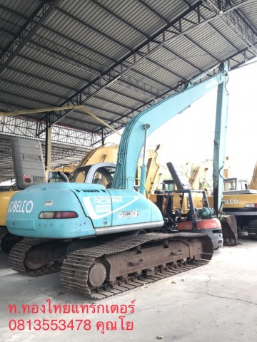 Kobelco SK200LCmark5 เก่าญี่ปุ่น สภาพนางฟ้า สวยเดิมทั้งคัน ไฟฟ้าครบระบบเต็ม บูมยาวติดรถญี่ปุ่นแท้