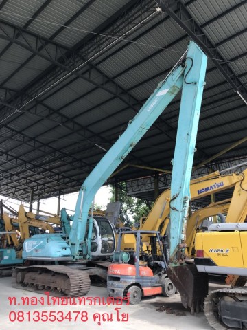 Kobelco SK200LCmark5 เก่าญี่ปุ่น สภาพนางฟ้า สวยเดิมทั้งคัน ไฟฟ้าครบระบบเต็ม บูมยาวติดรถญี่ปุ่นแท้