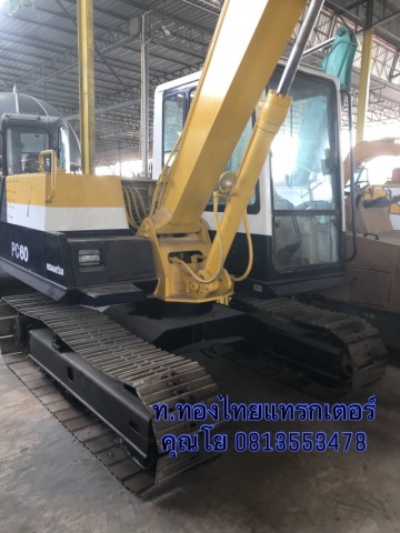 Komatsu PC60-6 เก่าญี่ปุ่น เครื่องปั๊มดี พร้อมใบอินวอยซ์นำเข้า รถนอกแท้