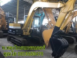 Komatsu PC60-6 เก่าญี่ปุ่น เครื่องปั๊มดี พร้อมใบอินวอยซ์นำเข้า รถนอกแท้