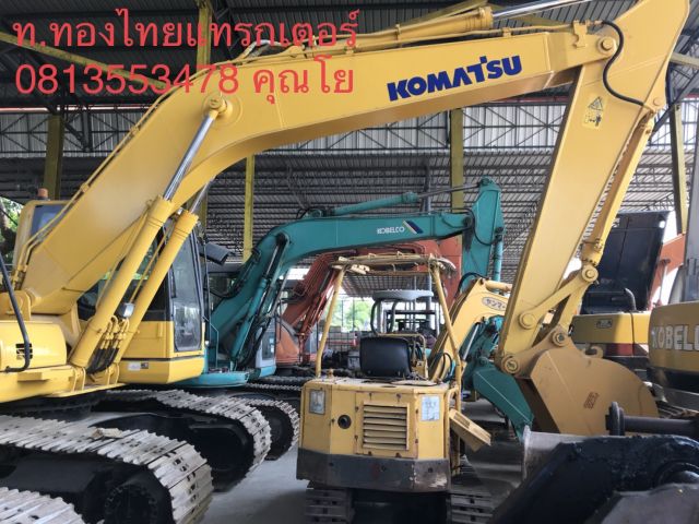 Komatsu PC200-8 รถเก่าญี่ปุ่น เครื่องดี สภาพสวย ไฟฟ้าเต็ม