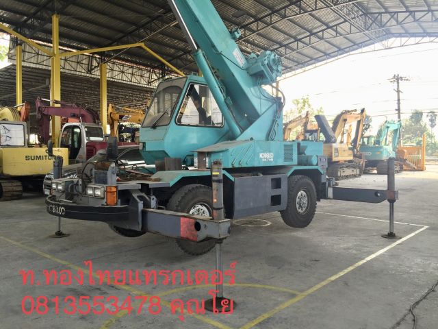 รถเครน Kobelco RK70M ยกของหนักได้สูงสุด7ตัน สภาพพร้อมใช้งาน