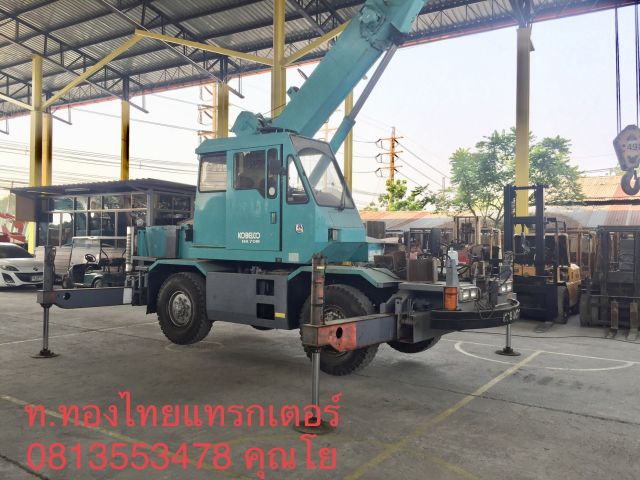 รถเครน Kobelco RK70M ยกของหนักได้สูงสุด7ตัน สภาพพร้อมใช้งาน