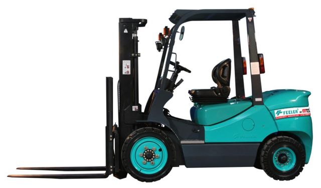 ขาย รถยก Forklift Feeler ใหม่ Diesel 2.5 Ton เครื่องยนต์ Isuzu แบรนด์ไต้หวัน ขายดีในยุโรป