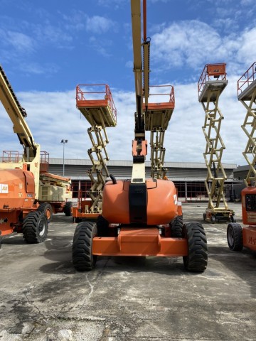 ขายรถกระเช้า JLG บูมข้อศอก 600AJ สูง 18.47 เมตร มือสอง พร้อมใช้งาน