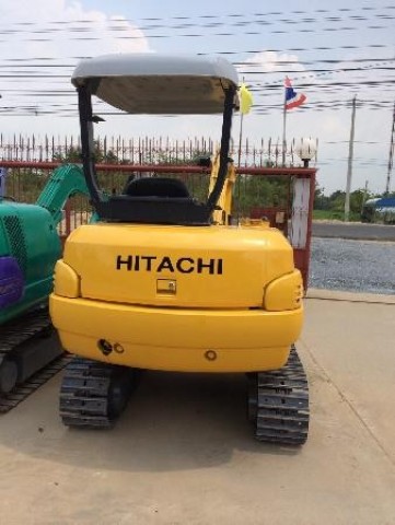 รถขุด HITACHI EX35 มือสอง นำเข้าจากญี่ปุ่น ทำสีใหม่ พร้อมใช้งาน