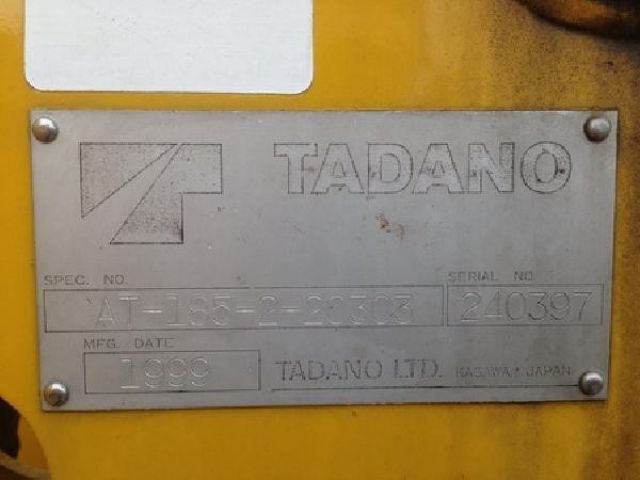 ขายรถกระเช้า TADANO 6 ล้อ รุ่น AT185CG ยกสูง 18.5เมตร ปี 1999