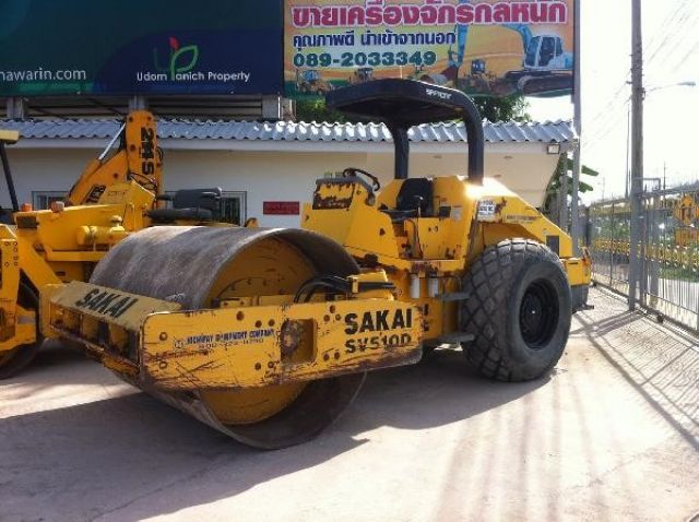 มาใหม่ ขายรถบด SAKAI SV510D รถเก่านอกสวย ไม่เคยใช้งานในไทย สภาพเดิมๆ เอกสารครบ