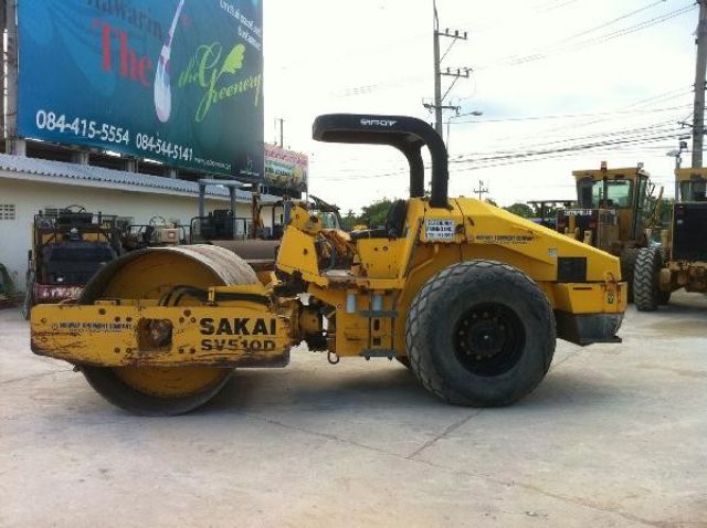 มาใหม่ ขายรถบด SAKAI SV510D รถเก่านอกสวย ไม่เคยใช้งานในไทย สภาพเดิมๆ เอกสารครบ