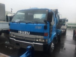 รถโม่ปูน 6 ล้อ เก่าญี่ปุ่น ISUZU (195 แรงม้า)