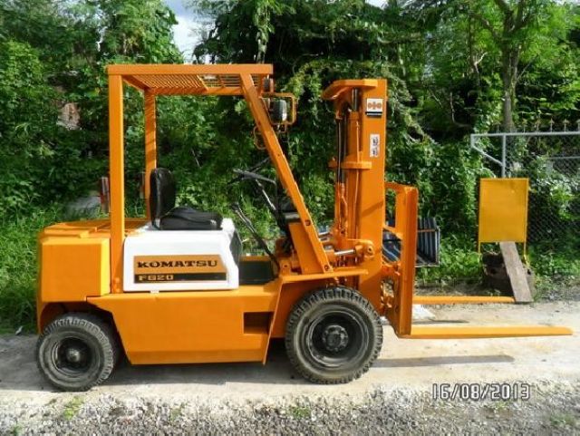 ขายรถยกFORKLIFT:2ตันงาสไลด์ราคาูกนำเข้าจากญี่ปุ่นไม่คยใช้งานในไทยKOMATSU:FG20-8